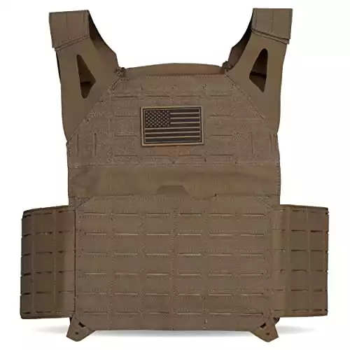 Tacticon BattleVest Lite | Tactical Vest | Combat Veteran Owned Company | Fully Adjustable & Lightweight