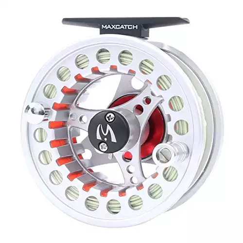 Maxcatch Avid Fly Fishing Reel with CNC-machined Aluminum Alloy Body
