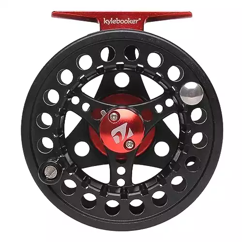 9/10 Fly Fishing Reel, Large Arbor Fly Reel Smooth Casting Fly Fishing Reel  with Left Right Hand Retrieve Conversion 3 Bearings Fishing Accessory