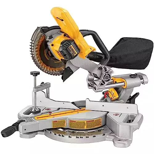 DEWALT 20V MAX 7-1/4-Inch Miter Saw, Tool Only, Cordless (DCS361B)