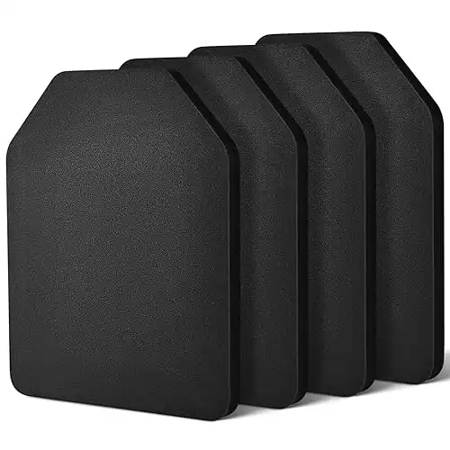 Frienda 4 Pcs Vest Inner Plate EVA Vest Inner Liner Foam Black Foam Plates for Plate Carrier Eva Foam Protective Pad Cushions for Kids