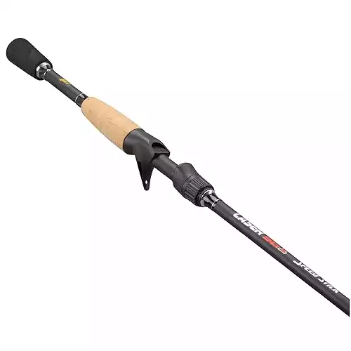 Lews Fishing LSG173MHFC Laser Sg1 Graphite Speed Stick Casting Rod, 7'3" Length, 1pc, 10-25 lb Line Rate, 1/4-5/8 oz Lure Rate, Medium/Heavy Power